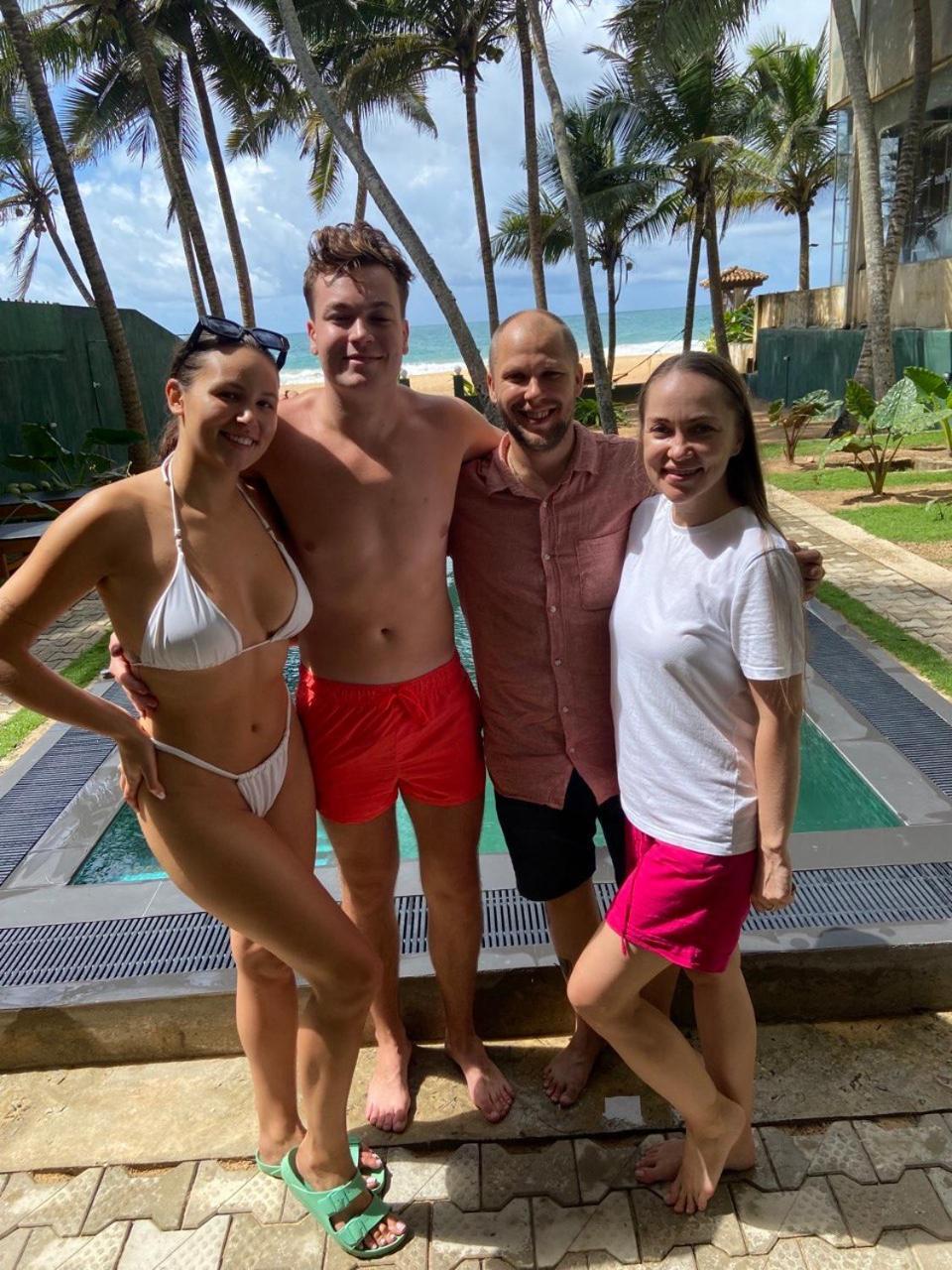 Prana Beach Hotel Ex Guli Hikkaduwa Exteriör bild